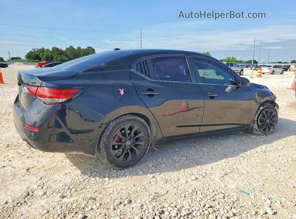 3N1AB8CV6LY215786 2020 NISSAN SENTRA Black Задня права чверть
