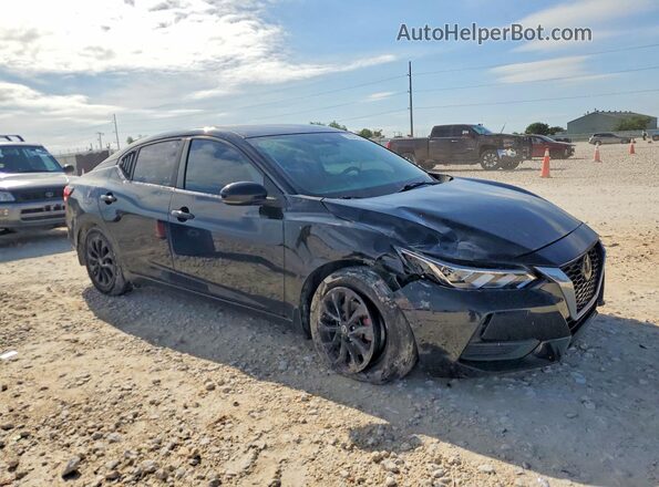 3N1AB8CV6LY215786 2020 NISSAN SENTRA Black Передня права чверть
