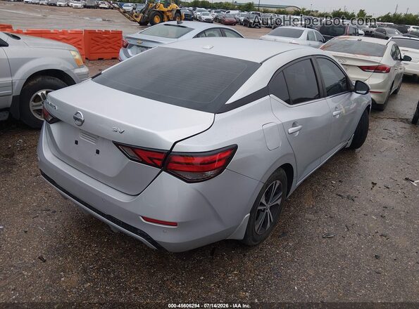 3N1AB8CV6LY225802 2020 NISSAN SENTRA Silver უკანა მარჯვენა