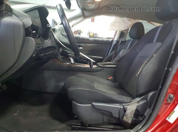3N1AB8CV6MY200917 2021 NISSAN SENTRA Бордовый Вид салона спереди