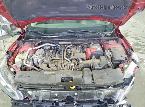 3N1AB8CV6MY200917 2021 NISSAN SENTRA Бордовый Вид задней части салона