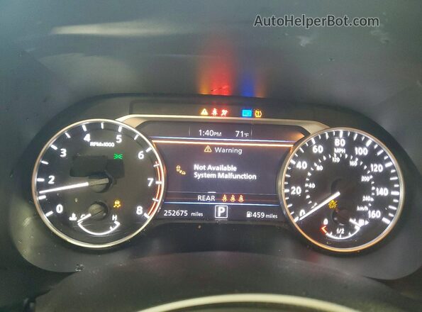 3N1AB8CV6MY200917 2021 NISSAN SENTRA Бордовый Вид щитка приборов