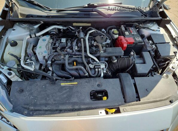 3N1AB8CV6MY206975 2021 NISSAN SENTRA Серебряный Вид задней части салона