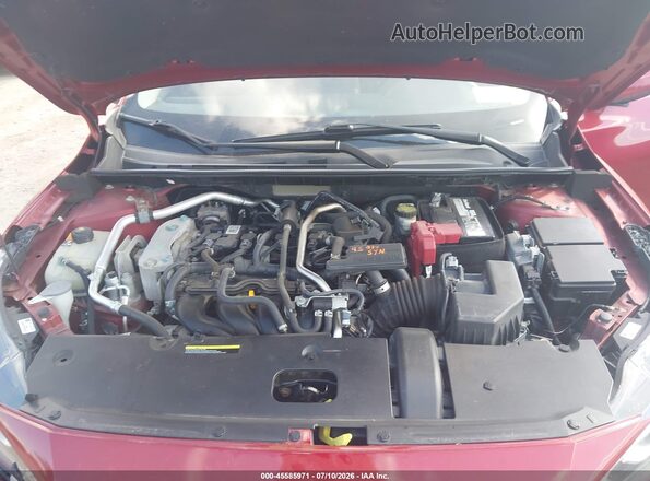 3N1AB8CV6MY221590 2021 NISSAN SENTRA Red Вид ззаду