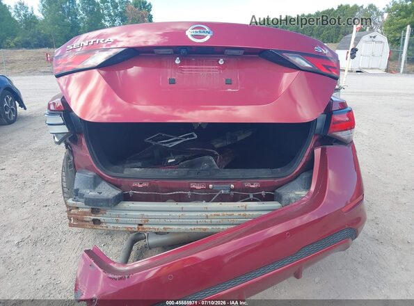 3N1AB8CV6MY221590 2021 NISSAN SENTRA Red 