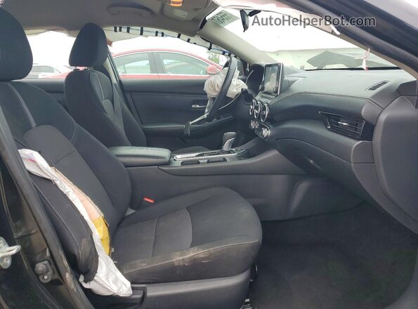 3N1AB8CV6MY225381 2021 NISSAN SENTRA Black Widok wnętrza z przodu