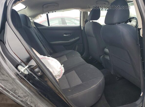 3N1AB8CV6MY225381 2021 NISSAN SENTRA Black Widok tylnych siedzeń
