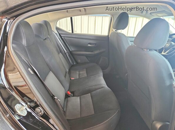 3N1AB8CV6MY230547 2021 NISSAN SENTRA Black Widok tylnych siedzeń