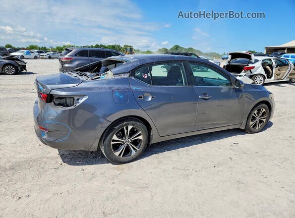 3N1AB8CV6MY239751 2021 NISSAN SENTRA Silver Trasero derecho