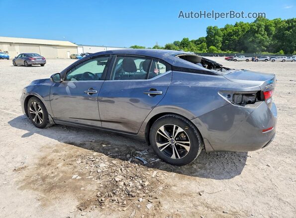 3N1AB8CV6MY239751 2021 NISSAN SENTRA Silver Trasero izquierdo