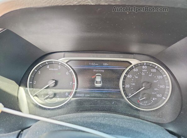 3N1AB8CV6MY239751 2021 NISSAN SENTRA Silver Vista del cuadro de instrumentos