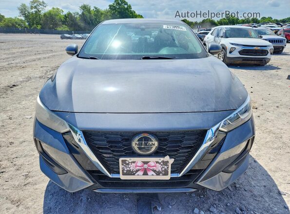 3N1AB8CV6MY239751 2021 NISSAN SENTRA Silver Vista frontal