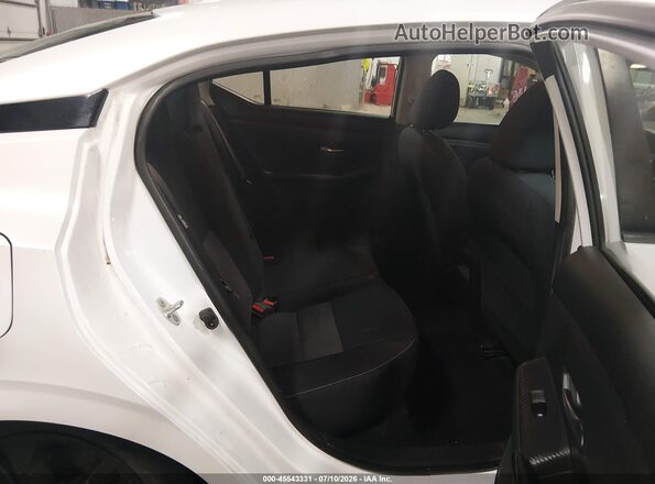 3N1AB8CV6MY240222 2021 NISSAN SENTRA White Vista de la etiqueta del VIN