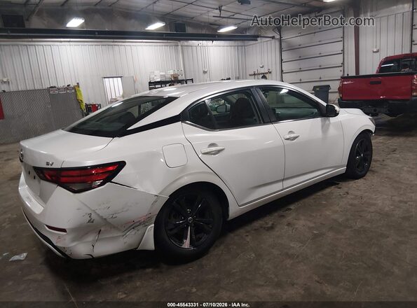 3N1AB8CV6MY240222 2021 NISSAN SENTRA White Trasero derecho
