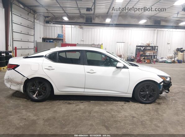 3N1AB8CV6MY240222 2021 NISSAN SENTRA White Vista interior de 360 grados