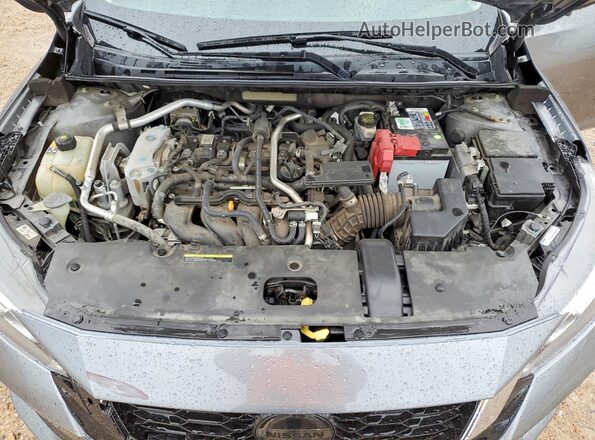 3N1AB8CV6MY281143 2021 NISSAN SENTRA Gray Widok wnętrza z tyłu