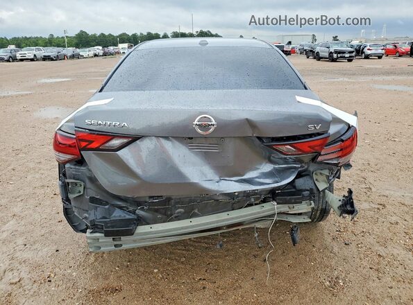 3N1AB8CV6MY281143 2021 NISSAN SENTRA Gray Widok z tyłu