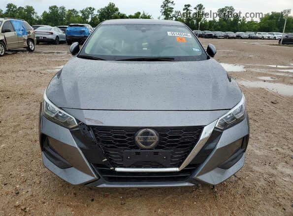 3N1AB8CV6MY281143 2021 NISSAN SENTRA Gray Widok z przodu