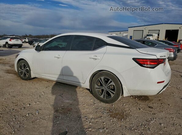 3N1AB8CV6MY313878 2021 NISSAN SENTRA Белый Задняя левая четверть