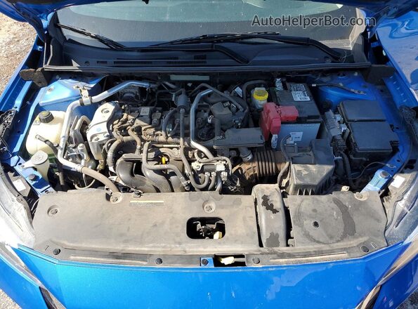 3N1AB8CV6MY323147 2021 NISSAN SENTRA Blue Вид задньої частини салону