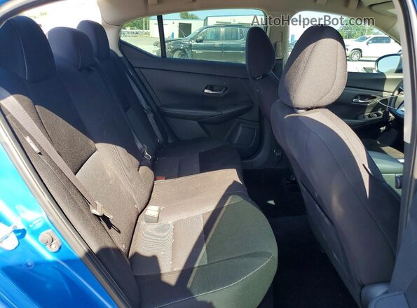3N1AB8CV6MY323147 2021 NISSAN SENTRA Blue Вид задніх сидінь