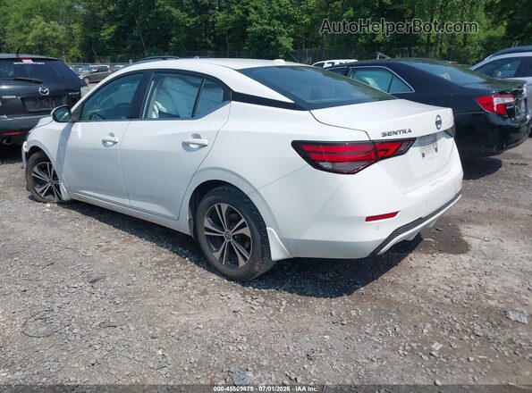 3N1AB8CV6MY326520 2021 NISSAN SENTRA White უკანა მარცხენა