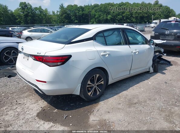 3N1AB8CV6MY326520 2021 NISSAN SENTRA White უკანა მარჯვენა