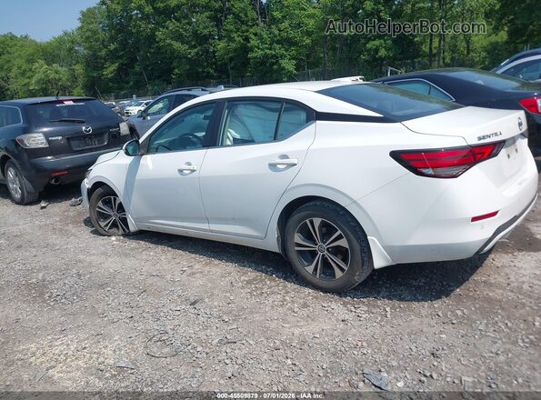 3N1AB8CV6MY326520 2021 NISSAN SENTRA White სალონის 360-გრადუსიანი ხედი