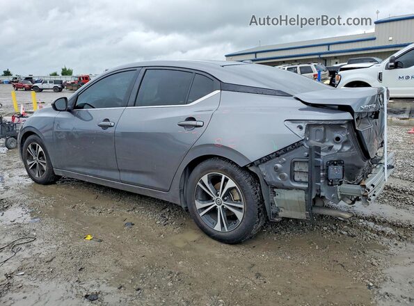 3N1AB8CV6NY203351 2022 NISSAN SENTRA Gray Trasero izquierdo