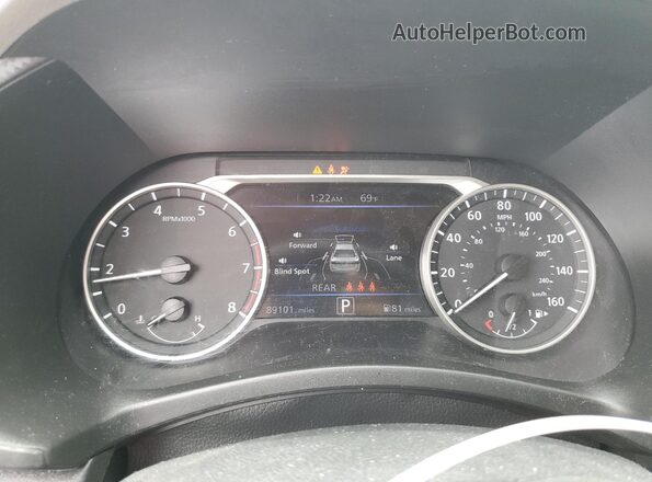 3N1AB8CV6NY203351 2022 NISSAN SENTRA Gray Vista del cuadro de instrumentos