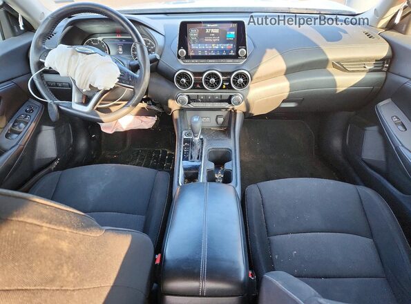 3N1AB8CV6NY229450 2022 NISSAN SENTRA Silver წინა პანელის ხედი