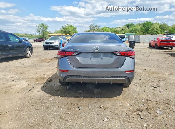 3N1AB8CV6NY317558 2022 NISSAN SENTRA Gray Widok z tyłu