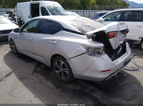 3N1AB8CV6PY228172 2023 NISSAN SENTRA Silver Trasero izquierdo
