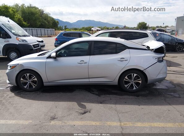 3N1AB8CV6PY228172 2023 NISSAN SENTRA Silver Vista interior de 360 grados