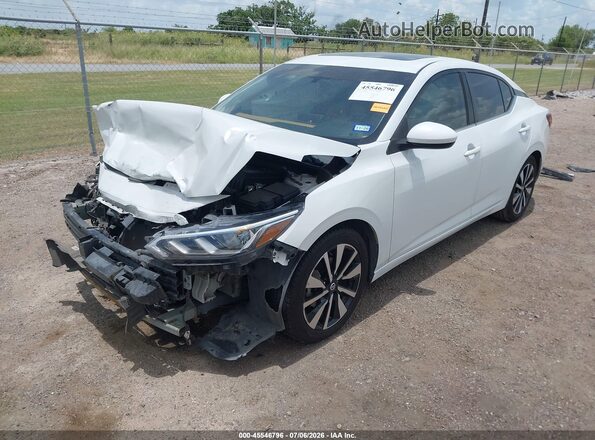 3N1AB8CV6PY230892 2023 NISSAN SENTRA White Vista tres cuartos delantera izquierda
