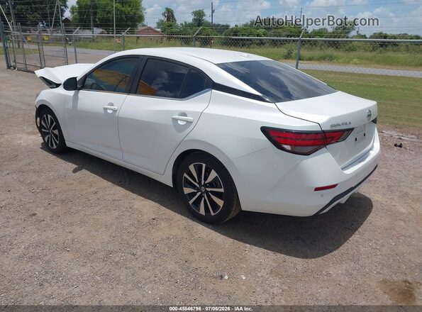 3N1AB8CV6PY230892 2023 NISSAN SENTRA White Trasero izquierdo