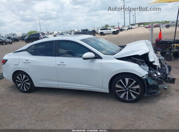 3N1AB8CV6PY230892 2023 NISSAN SENTRA White Vista interior trasera