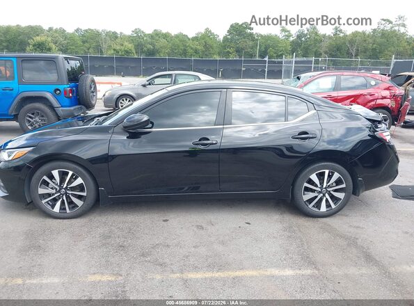 3N1AB8CV6PY234442 2023 NISSAN SENTRA Black Vista interior trasera