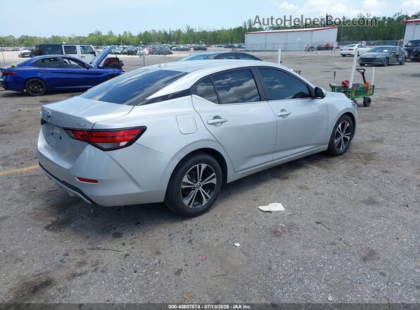 3N1AB8CV6PY238829 2023 NISSAN SENTRA Silver უკანა მარჯვენა