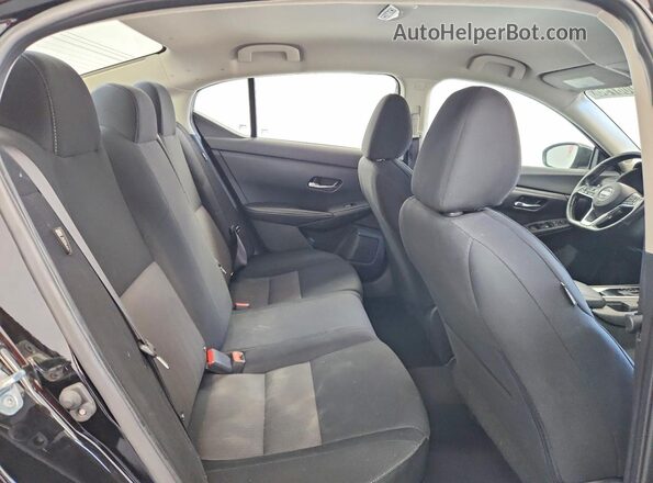 3N1AB8CV6PY239009 2023 NISSAN SENTRA Black უკანა სავარძლების ხედი