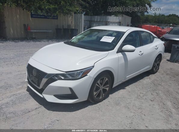 3N1AB8CV6PY240550 2023 NISSAN SENTRA White Przód lewy