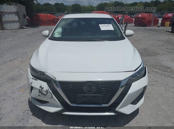 3N1AB8CV6PY240550 2023 NISSAN SENTRA White Widok zestawu wskaźników