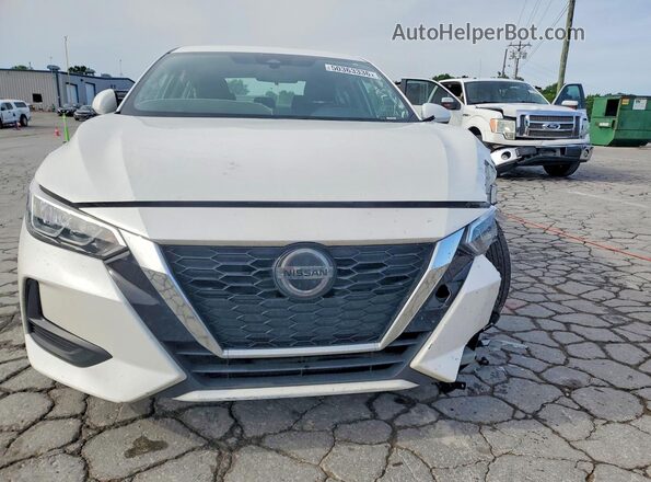 3N1AB8CV6PY242234 2023 NISSAN SENTRA White წინა ხედი