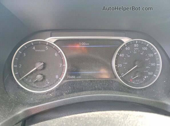 3N1AB8CV6PY242234 2023 NISSAN SENTRA White ხელსაწყოთა პანელის ხედი