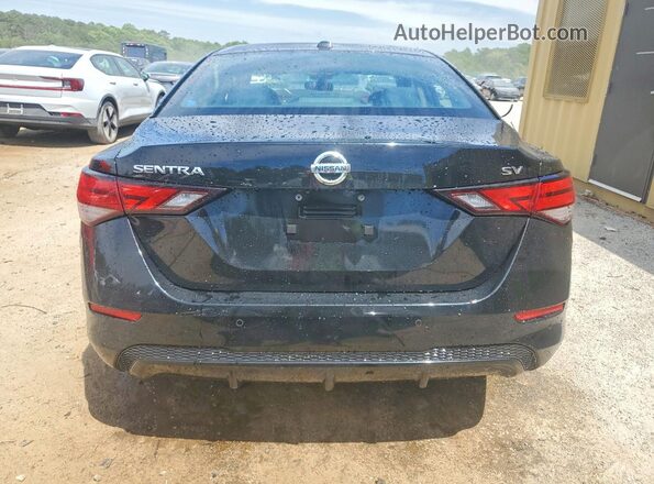 3N1AB8CV6PY242556 2023 NISSAN SENTRA Black Вид ззаду