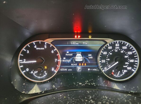 3N1AB8CV6PY242606 2023 NISSAN SENTRA Silver Instrument cluster view