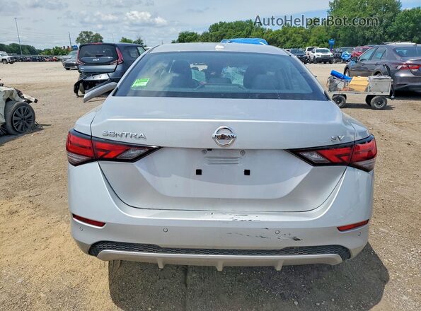 3N1AB8CV6PY242606 2023 NISSAN SENTRA Silver Rear view
