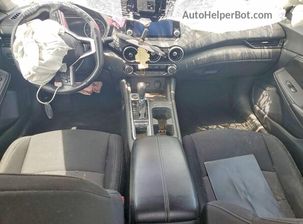 3N1AB8CV6PY242606 2023 NISSAN SENTRA Silver Dashboard view
