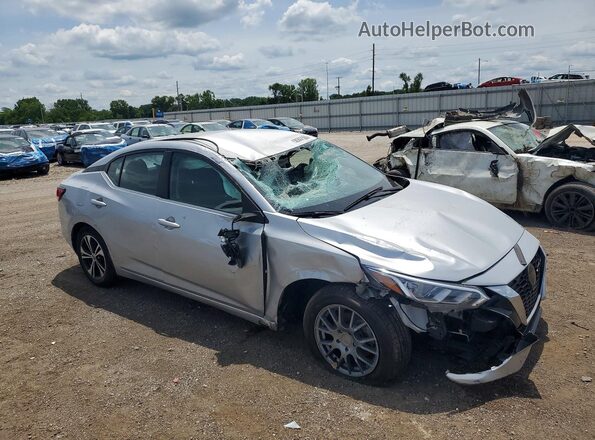 3N1AB8CV6PY242606 2023 NISSAN SENTRA Silver Front right