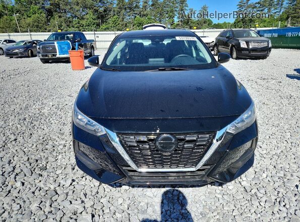 3N1AB8CV6PY266744 2023 NISSAN SENTRA Black Դիմացի տեսք